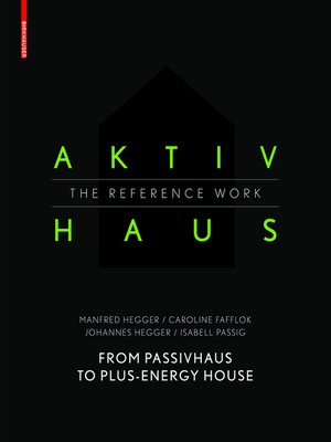 cover image of Aktivhaus--The Reference Work